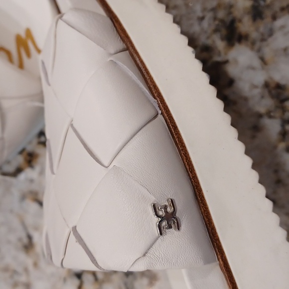 SAM EDELMAN ADALEY WOVEN SLIDE SZ 10 SANDALS - Picture 6 of 6